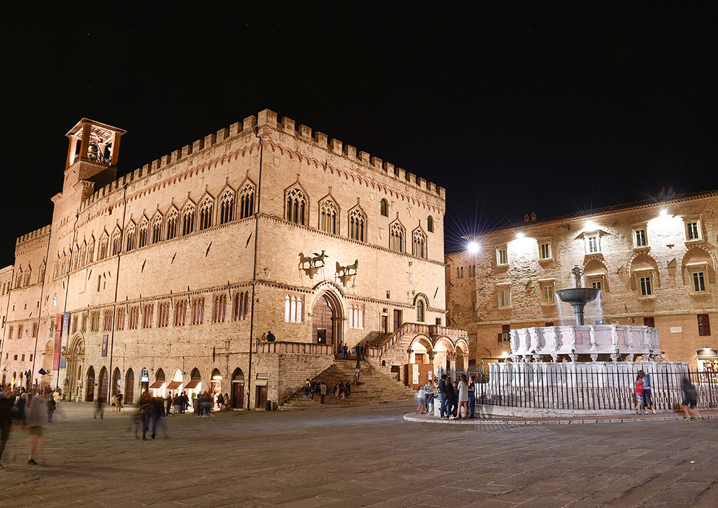 Architectural Lighting  of Perugia Historic Center